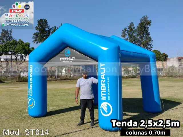 Tenda inflável promocional para Imbralit